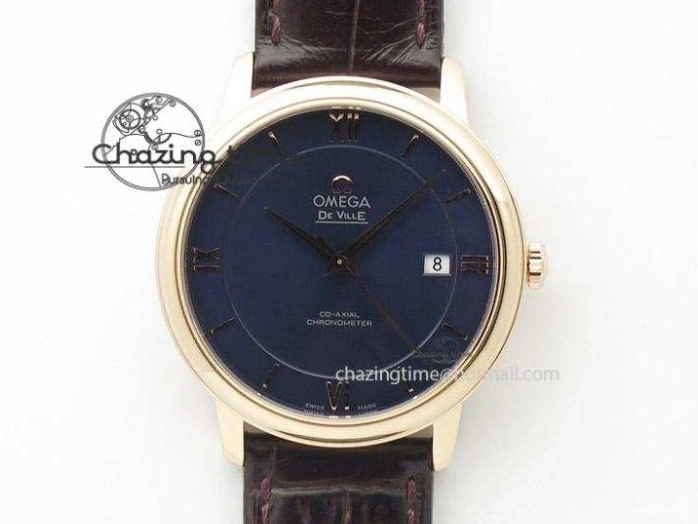 0517 Seamaster Pro Chrono RG Best Edition Black Ceramic Black Dial On RG Bracelet A ComfortFit 8130